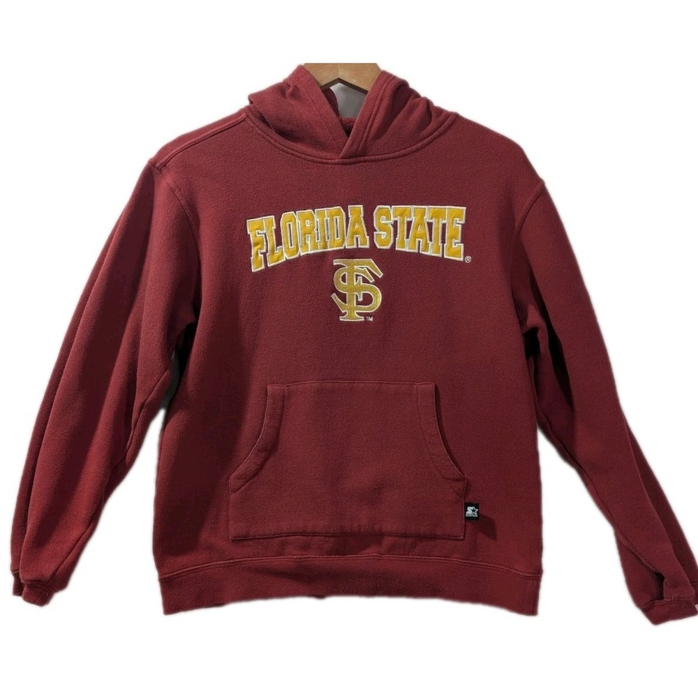 Y2K Starter Florida State Seminoles Hoodie FSU Logo‎ Pullover Youth Large